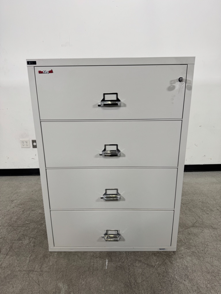 Image of FireKing 4 Drawer Fire Safe Filing Cabinet